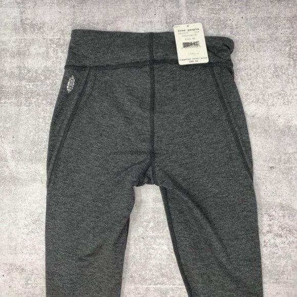 Free People Leggings FP Movement Infinity Leggings in Charcoal Size XS NWT - Picture 10 of 16